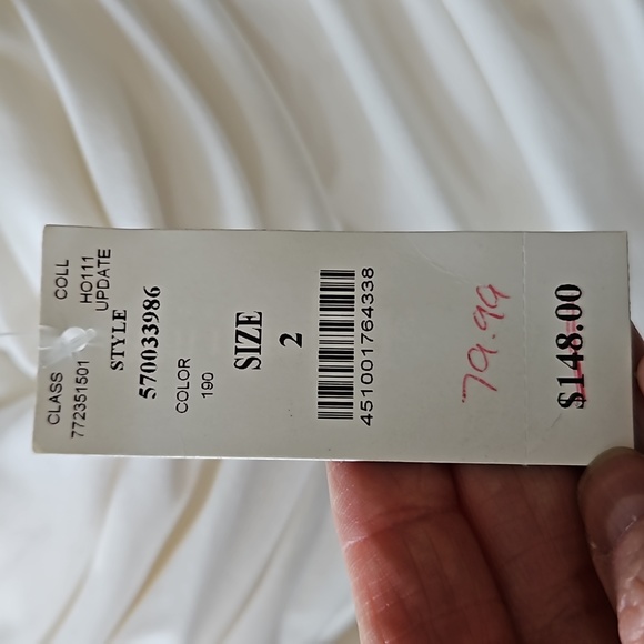 White House Black Market size 2 fitted dress - Picture 8 of 8